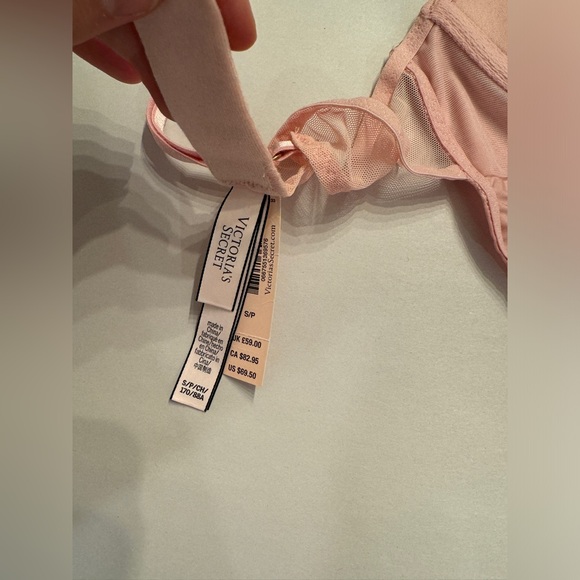 Victoria’s Secret Pink Silk Lace Bodysuit Lingerie - NWT - Small - Picture 4 of 4